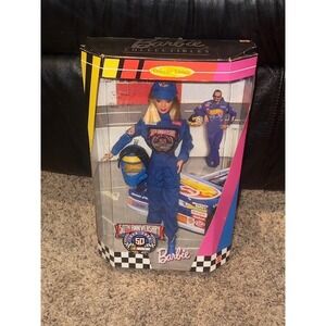 NASCAR‎ 50th Anniversary Barbie Doll Collectibles Collector Edition New